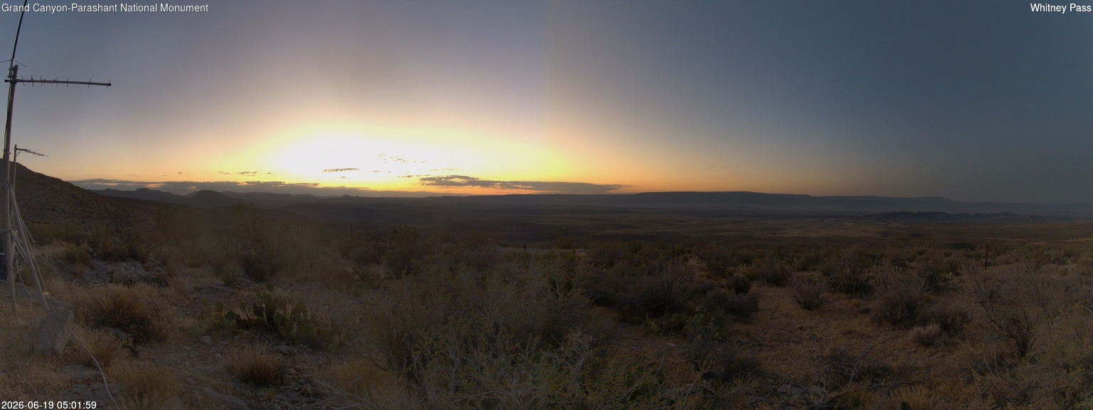 time-lapse frame, Whitney Pass webcam