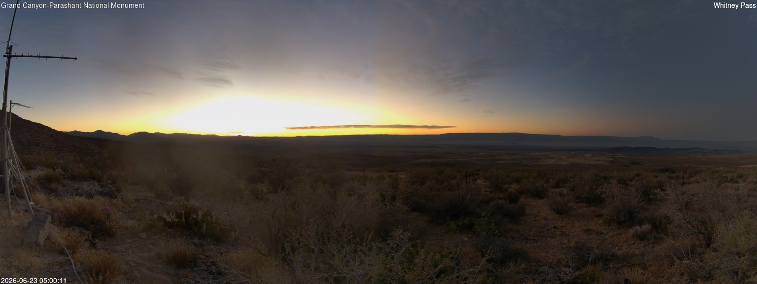 time-lapse frame, Whitney Pass webcam
