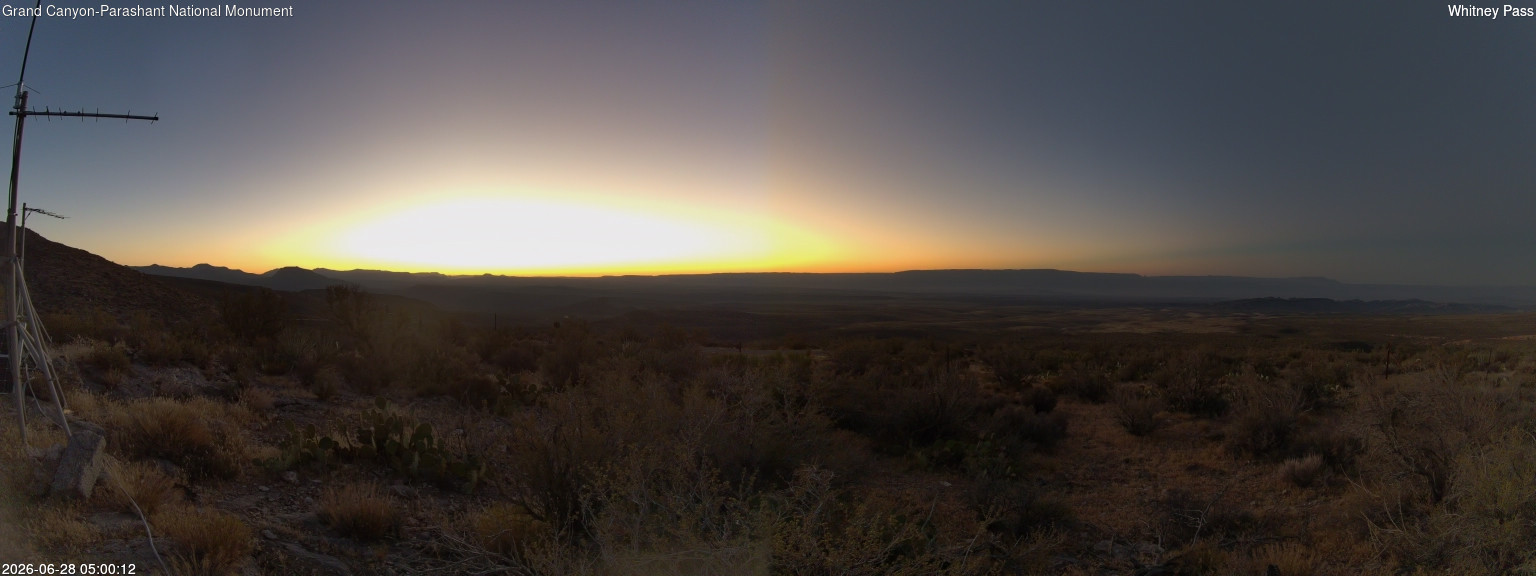 time-lapse frame, Whitney Pass webcam