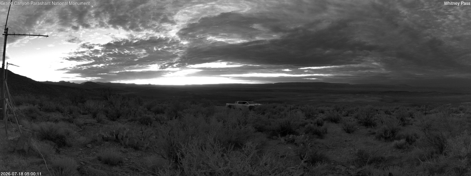 time-lapse frame, Whitney Pass webcam