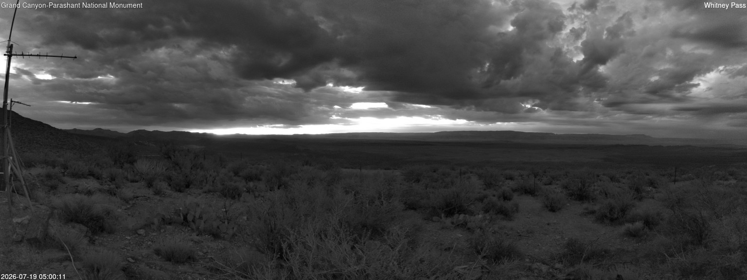 time-lapse frame, Whitney Pass webcam