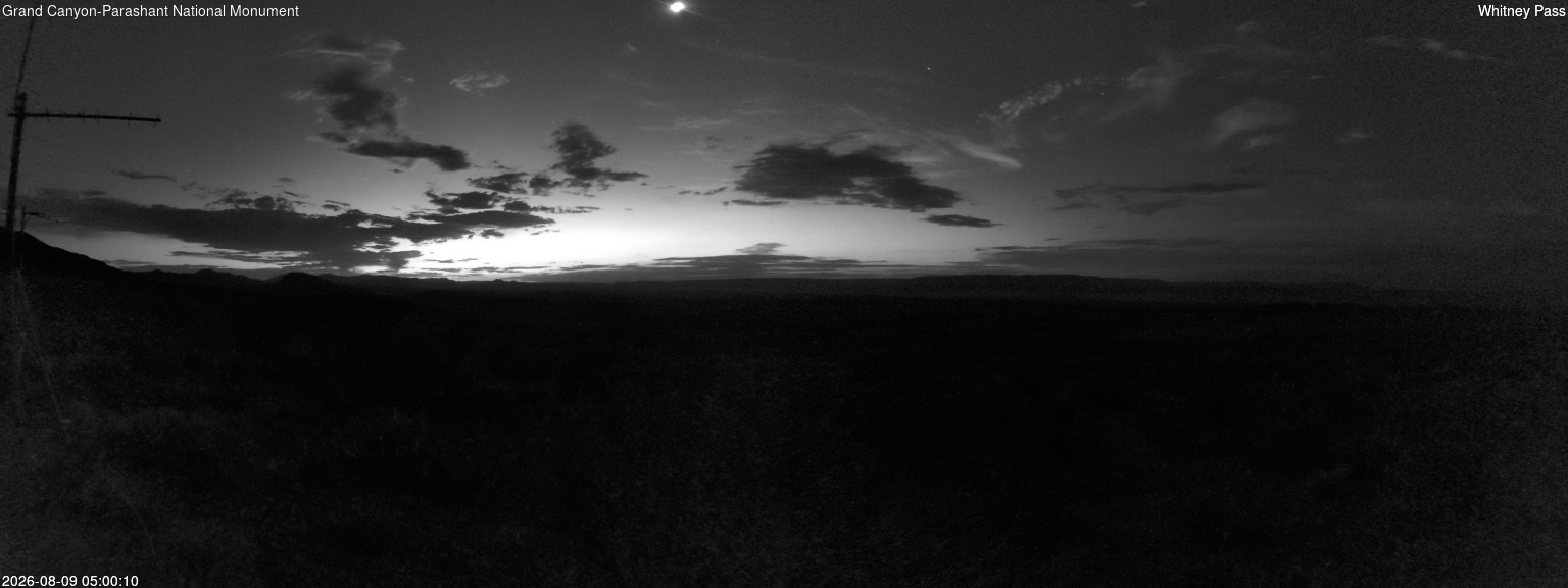 time-lapse frame, Whitney Pass webcam