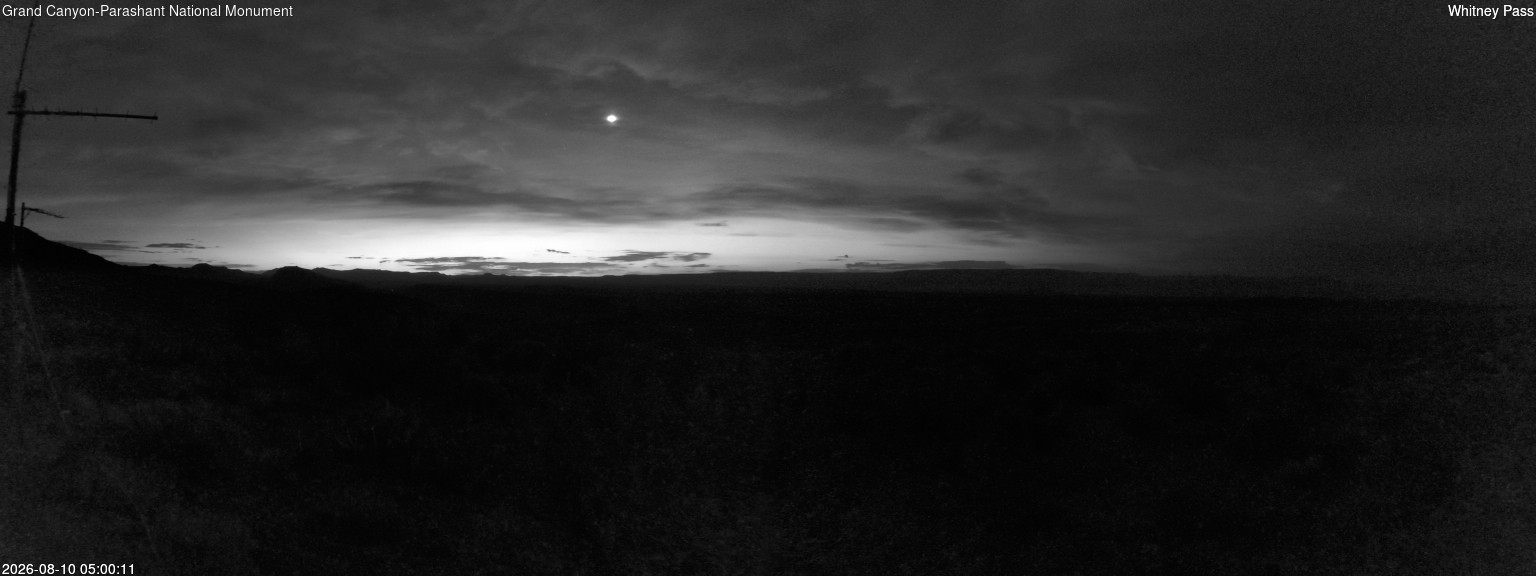 time-lapse frame, Whitney Pass webcam