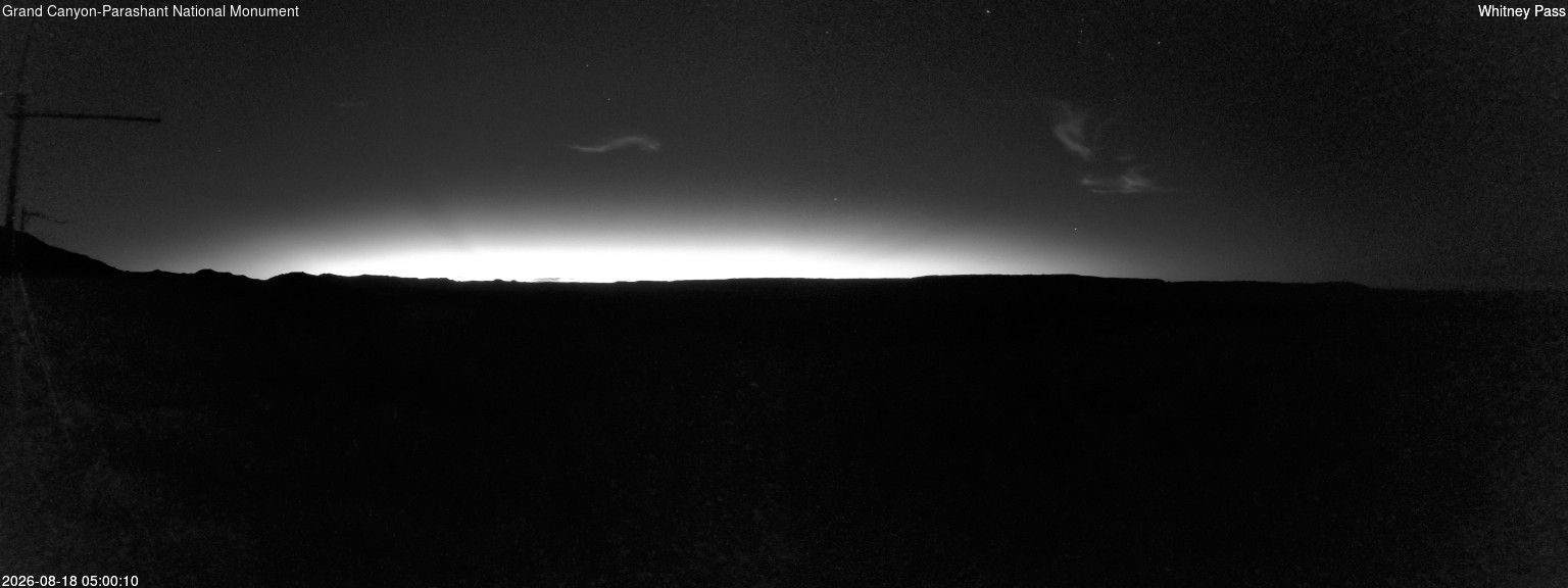 time-lapse frame, Whitney Pass webcam