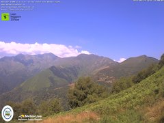 view from Lago Maggiore Zipline on 2025-06-29