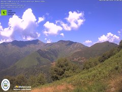 view from Lago Maggiore Zipline on 2025-07-04