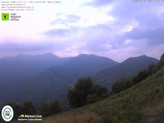 view from Lago Maggiore Zipline on 2025-07-05