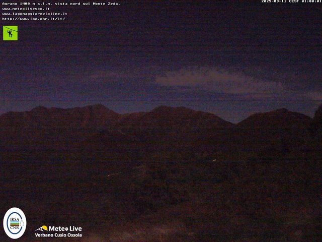 time-lapse frame, Lago Maggiore Zipline webcam