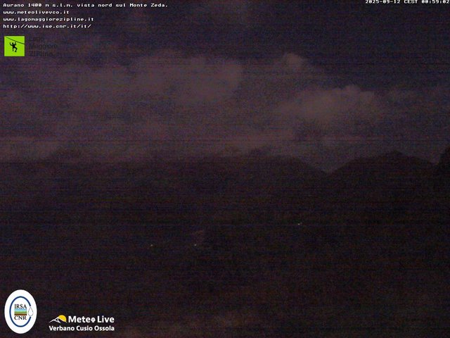 time-lapse frame, Lago Maggiore Zipline webcam