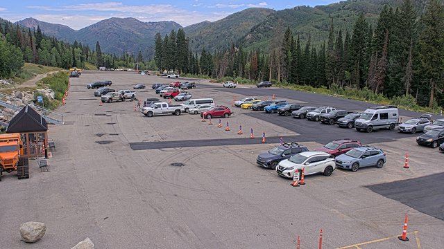 view from Solitude Moonbeam Parking Lot on 2026-08-28