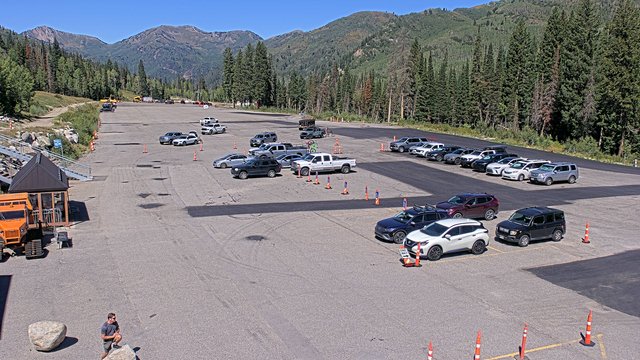 view from Solitude Moonbeam Parking Lot on 2026-09-04