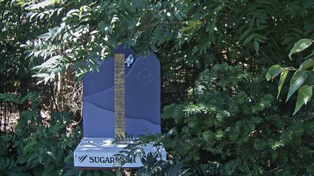 view from Sugarbush Mid-Mountain Snow Stake on 2026-08-21
