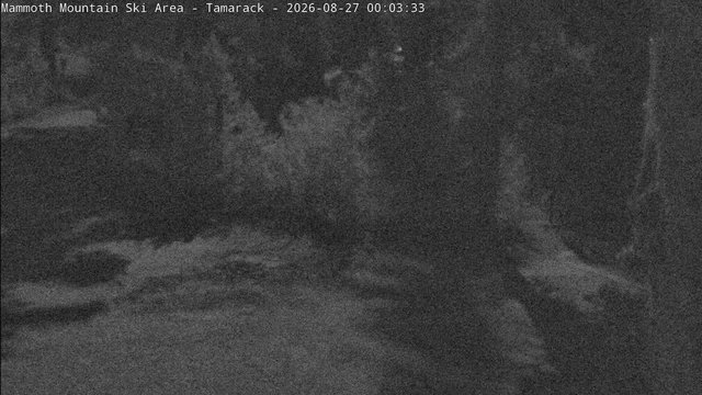 time-lapse frame, Mammoth Tamarack Lodge webcam