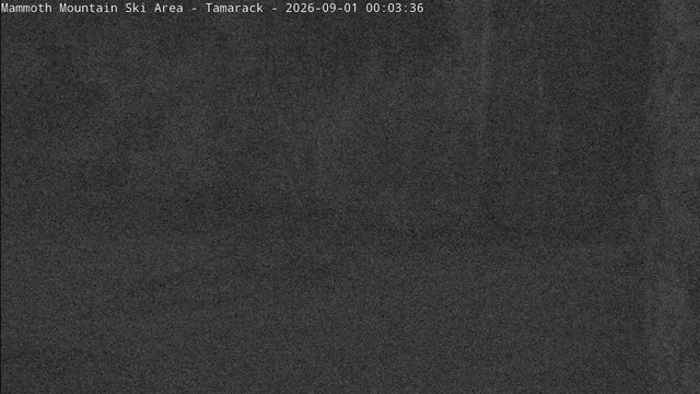 time-lapse frame, Mammoth Tamarack Lodge webcam
