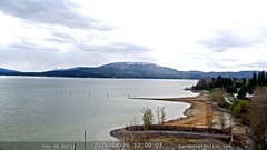 view from Sandpoint Online - Lake Pend Oreille on 2026-04-16
