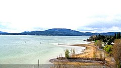 view from Sandpoint Online - Lake Pend Oreille on 2026-04-23