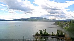 view from Sandpoint Online - Lake Pend Oreille on 2026-05-19