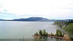 view from Sandpoint Online - Lake Pend Oreille on 2026-05-22