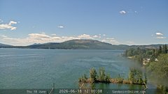 view from Sandpoint Online - Lake Pend Oreille on 2026-06-18