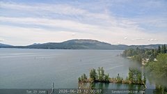 view from Sandpoint Online - Lake Pend Oreille on 2026-06-23