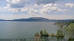 view from Sandpoint Online - Lake Pend Oreille on 2026-06-25
