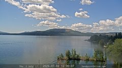 view from Sandpoint Online - Lake Pend Oreille on 2026-07-02