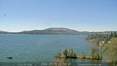 view from Sandpoint Online - Lake Pend Oreille on 2026-07-10
