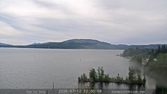view from Sandpoint Online - Lake Pend Oreille on 2026-07-12