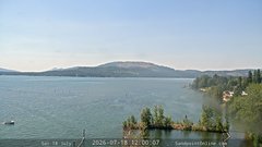 view from Sandpoint Online - Lake Pend Oreille on 2026-07-18
