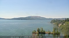 view from Sandpoint Online - Lake Pend Oreille on 2026-07-19