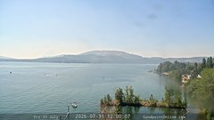 view from Sandpoint Online - Lake Pend Oreille on 2026-07-31
