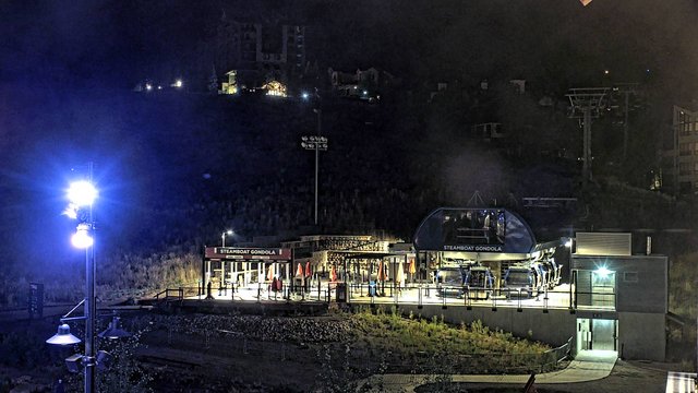 time-lapse frame, Steamboat Gondola webcam