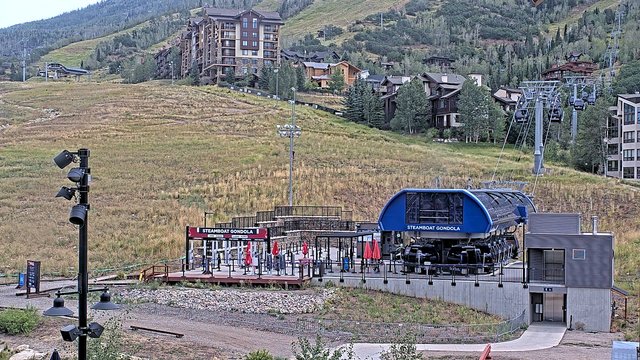 view from Steamboat Gondola on 2026-08-31
