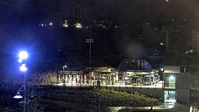 time-lapse frame, Steamboat Gondola webcam