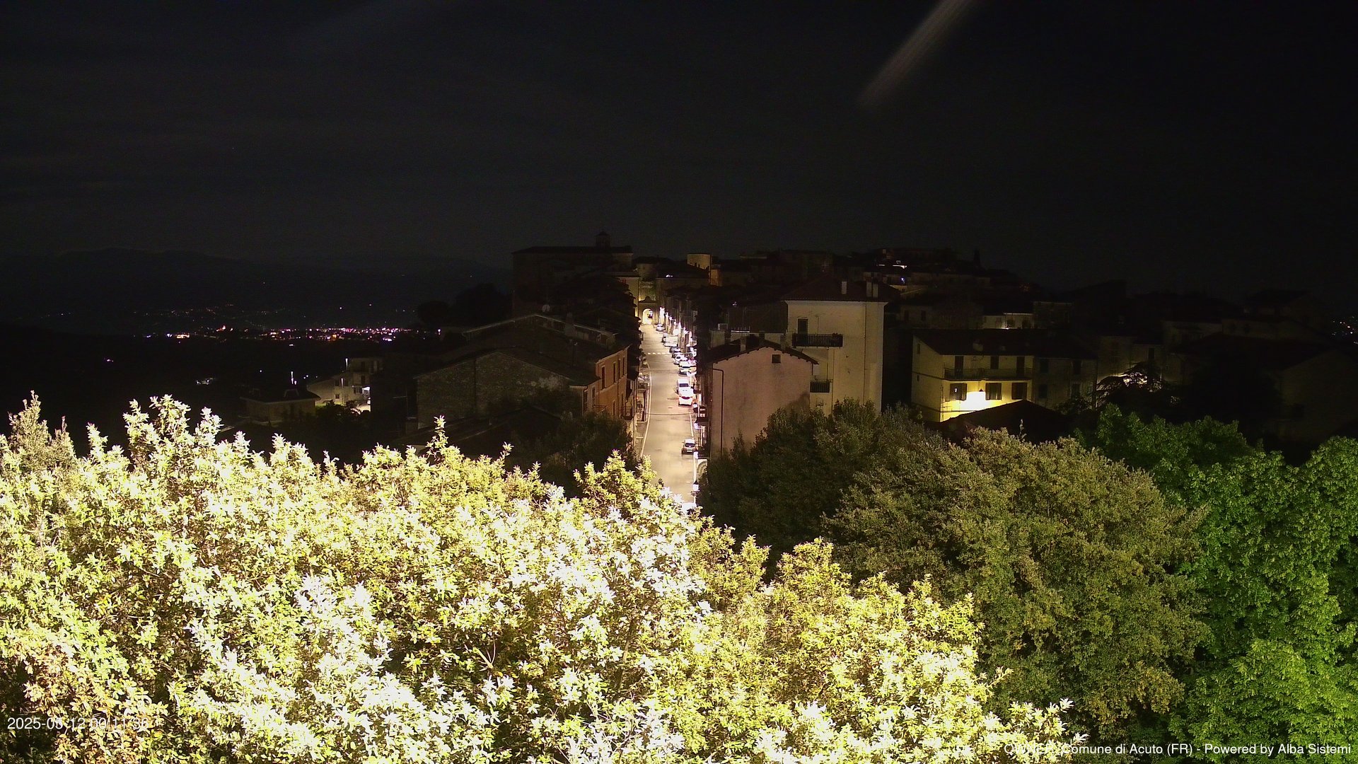 time-lapse frame, ACUTO webcam