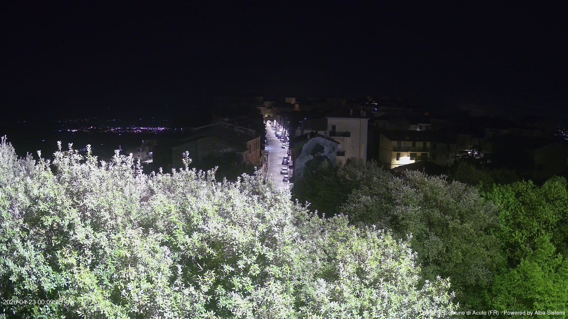 time-lapse frame, ACUTO webcam