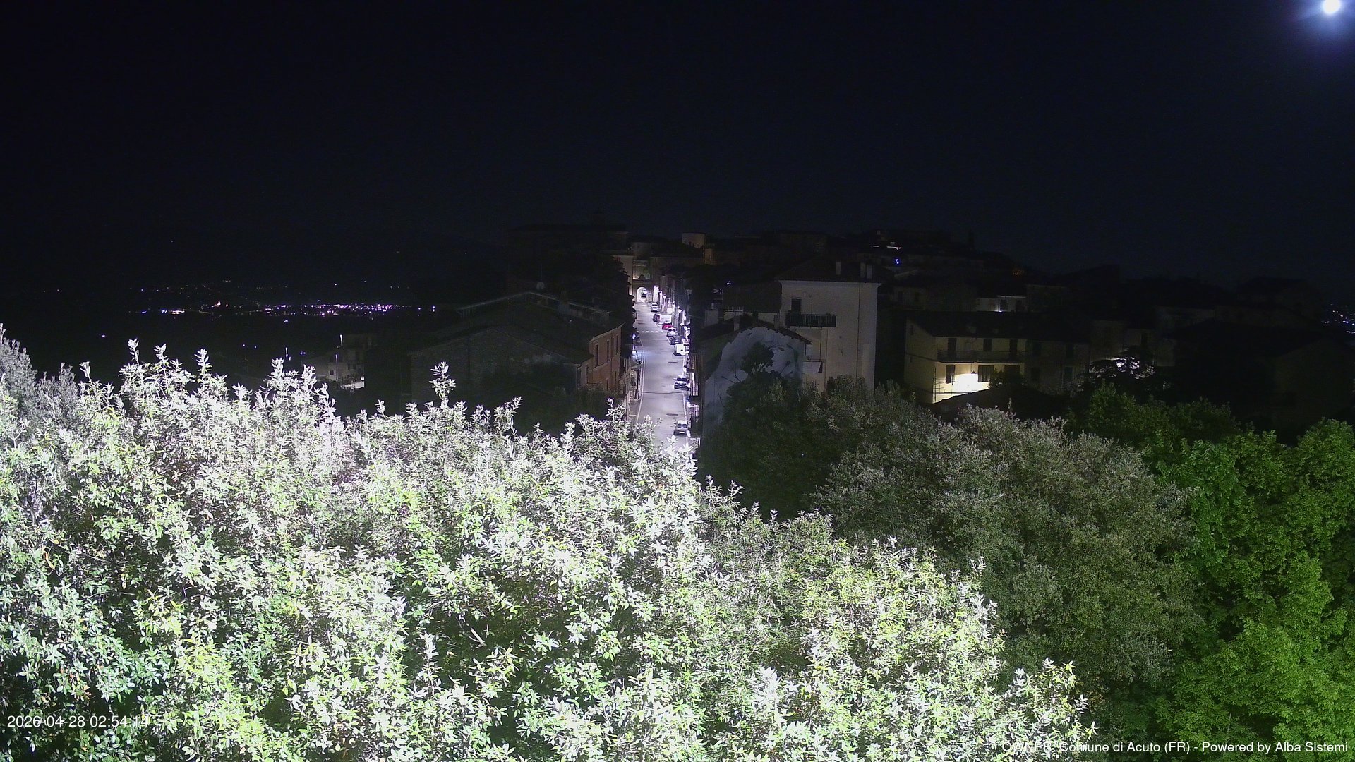 time-lapse frame, ACUTO webcam