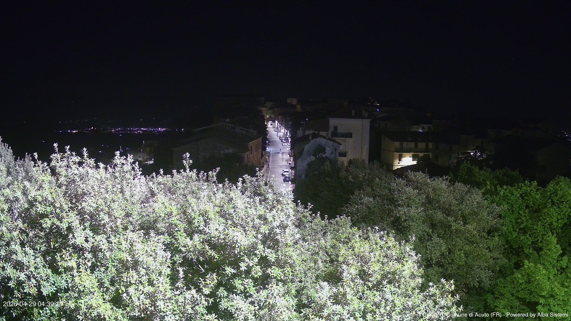 time-lapse frame, ACUTO webcam