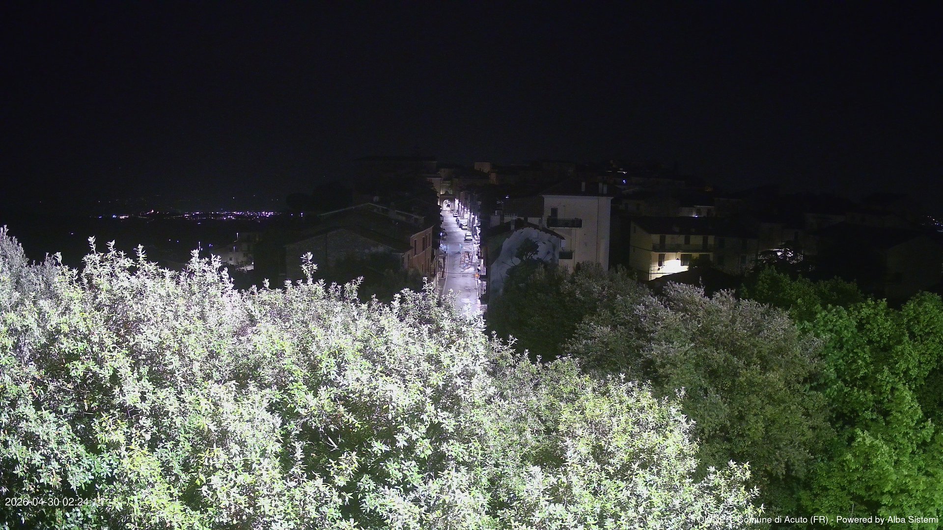 time-lapse frame, ACUTO webcam