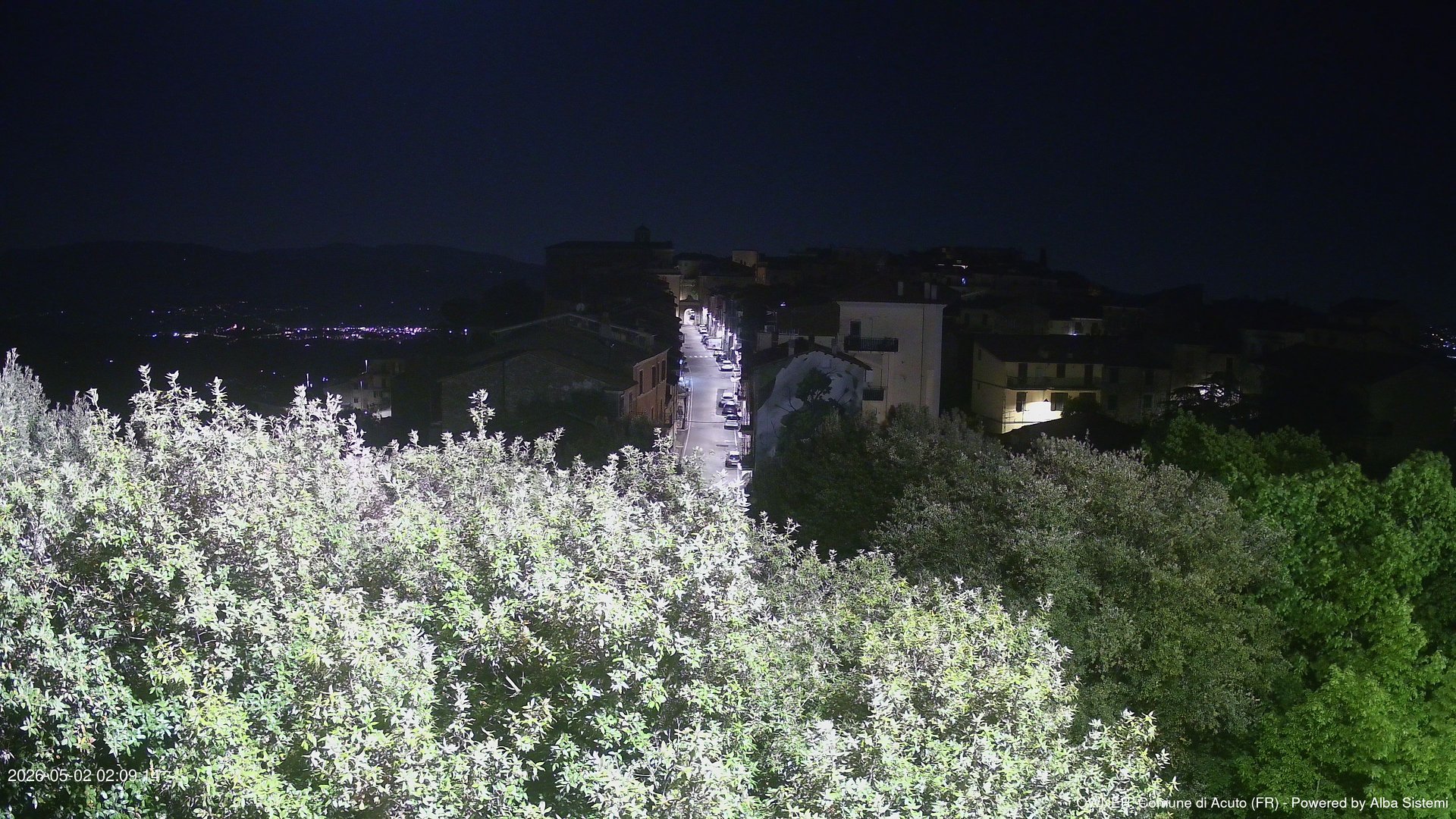 time-lapse frame, ACUTO webcam