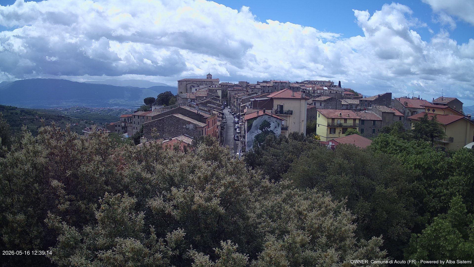 time-lapse frame, ACUTO webcam