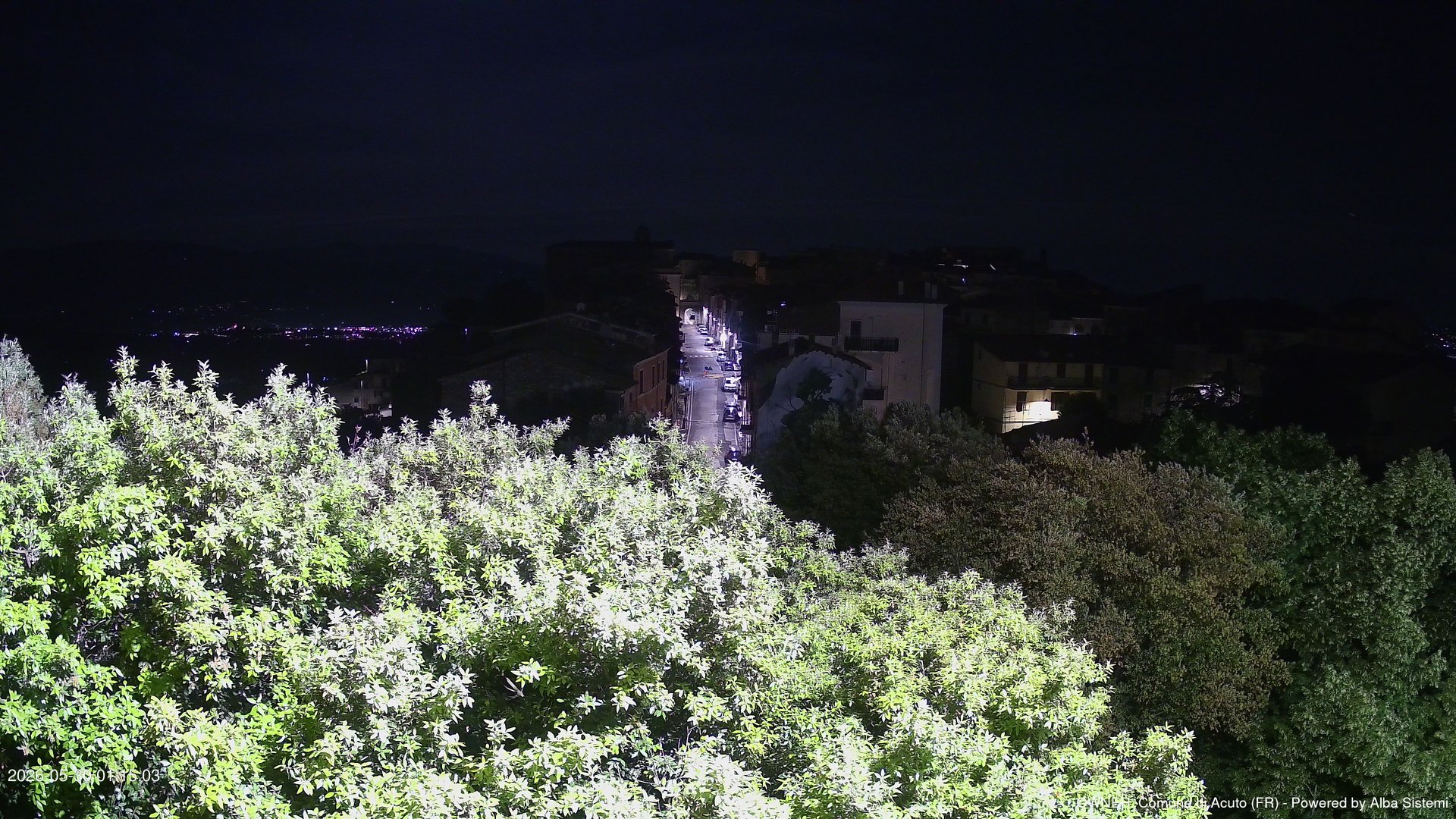 time-lapse frame, ACUTO webcam