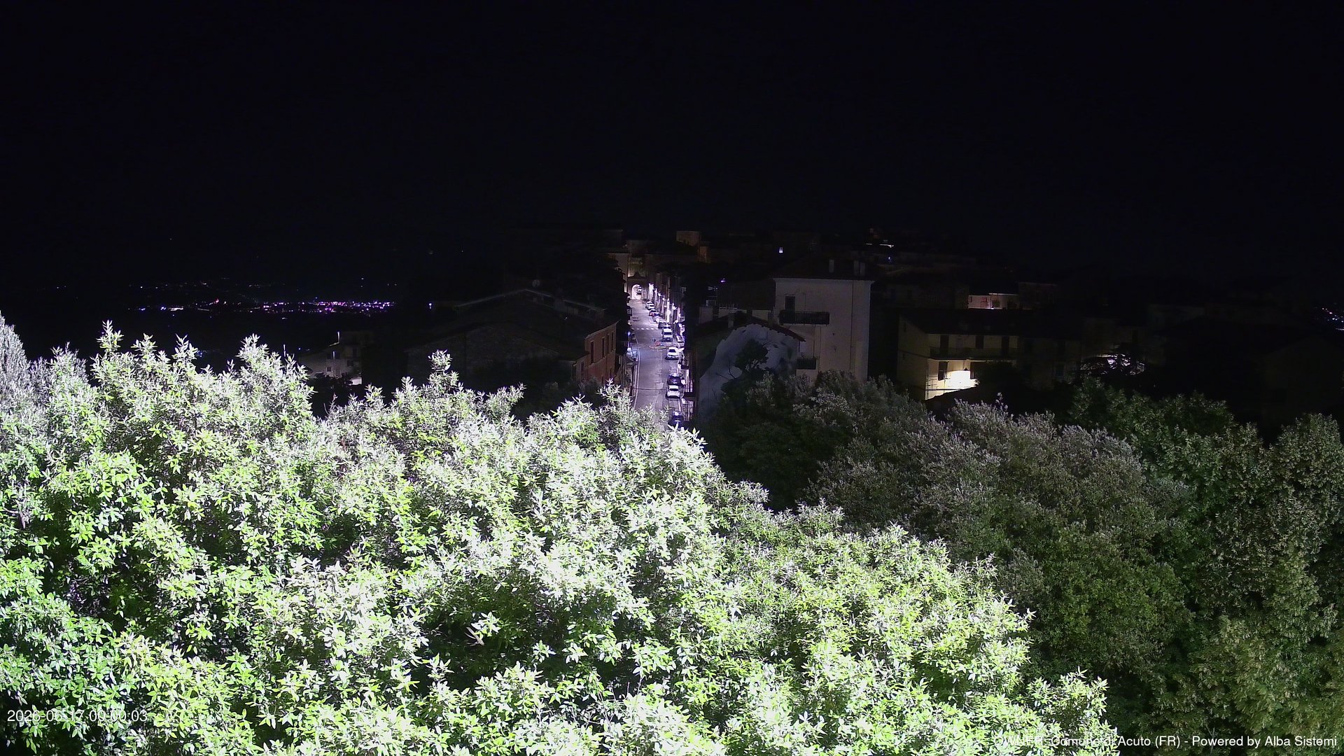 time-lapse frame, ACUTO webcam