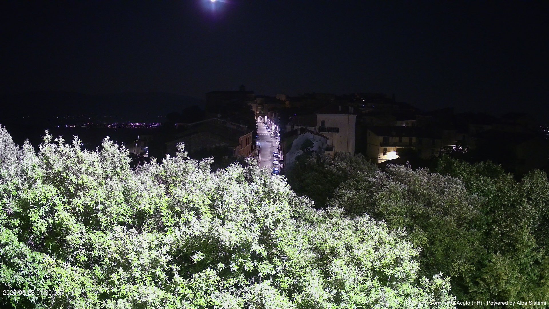 time-lapse frame, ACUTO webcam