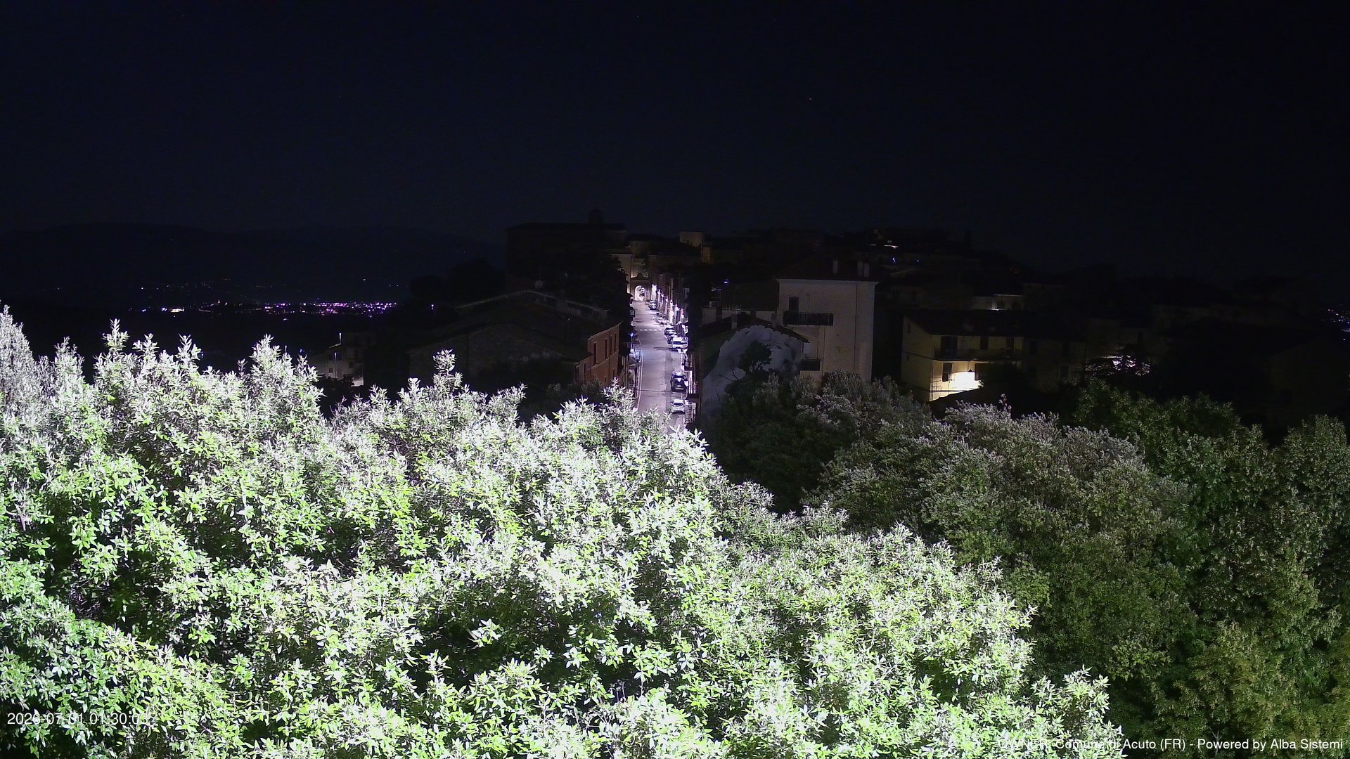 time-lapse frame, ACUTO webcam