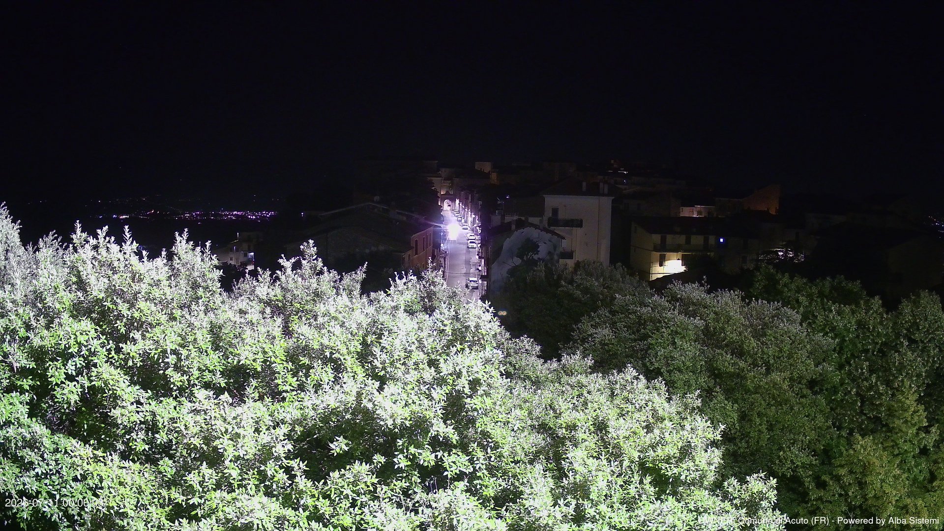 time-lapse frame, ACUTO webcam