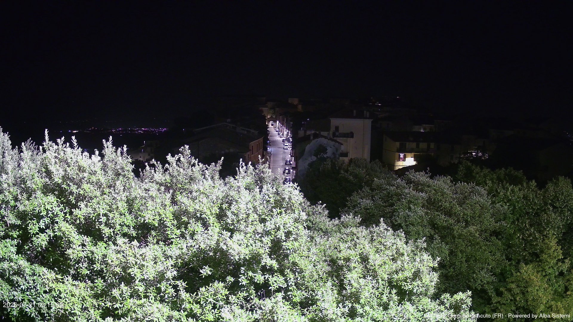 time-lapse frame, ACUTO webcam