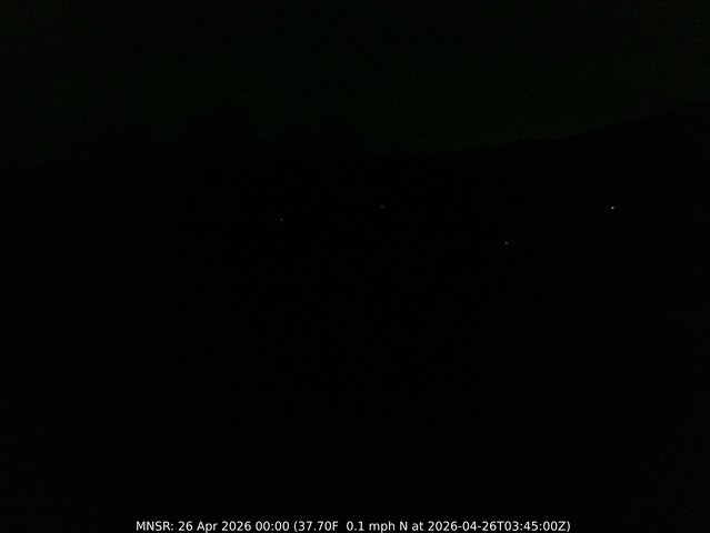 time-lapse frame, MtNorris webcam