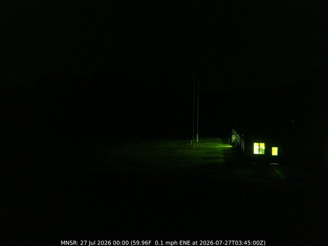 time-lapse frame, MtNorris webcam