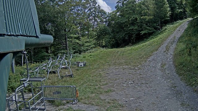 view from Sugarbush Castlerock Lift on 2026-08-28
